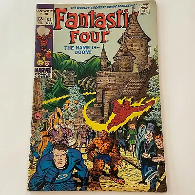 Buy Fantastic Four #84 - VG/FN Classic Doctor Doom Cover • 47.66£