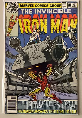 Buy Iron Man #116 Marvel 1st Series (8.0 VF) (1978) • 11.92£