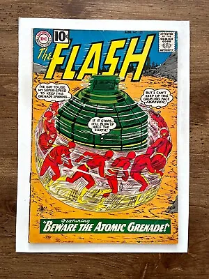 Buy Flash # 122 FN DC Silver Age Comic Book Atomic Grenade Superman Batman 17 J839 • 111.92£