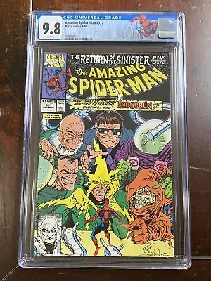 Buy Amazing Spider-Man #337 (1990) CGC 9.8 : Return Of The Sinister Six : Nova Cameo • 103.26£