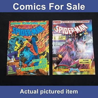 Buy Spider-Man Comic 606 608 - RARE - Marvel UK (LOT#11150) • 7.99£