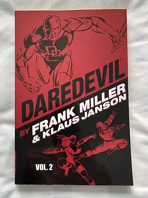 Buy Daredevil By Frank Miller And Klaus Janson - Volume 2 (2008, Trade Paperback) • 9.99£