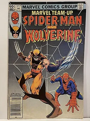 Buy Marvel Team-Up #117 (1982) Marvel Newsstand Wolverine Spider-Man • 11.99£
