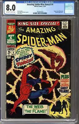 Buy Amazing Spider-man Annual #4 CGC 8.0 • 355.73£