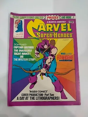 Buy Marvel SuperHeroes UK #384 1982 - April - Vintage Comic • 25£