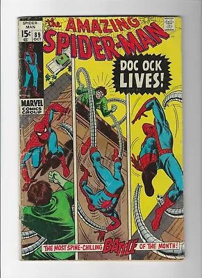 Buy Amazing Spider-Man #89  Doctor Octopus 1963 Series Marvel Silver Age • 27.67£