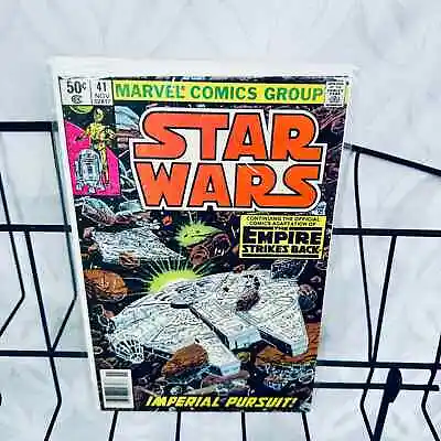 Buy Star Wars #41 1st Yoda Cameo Empire Strikes Back (1980 Marvel Comics) Bronze Age • 18.09£