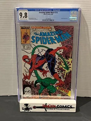 Buy Amazing Spider-Man # 318 Cover A CGC 9.8 Marvel 1989 Scorpion Appearance • 127.10£