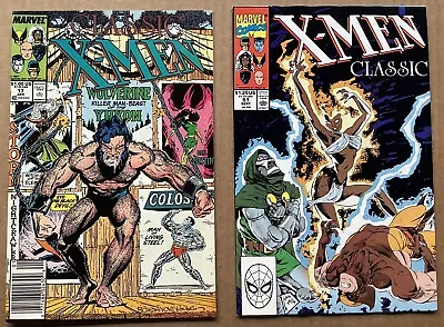 Buy CLASSIC X-MEN LOT OF #17 (1988) & #51 (1990) Marvel; Claremont, Byrne Et Al • 6.40£