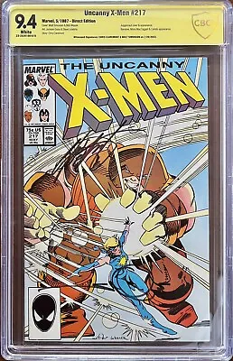 Buy Uncanny X-Men #217 - CBCS 9.4 - SIGNED By Chris Claremont & Walt Simonson HOT • 118.59£