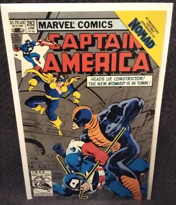 Buy CAPTAIN AMERICA #282 NM 1992 Marvel - Mike Zeck Art/cover - 1st Nomad - Reprint • 6.39£