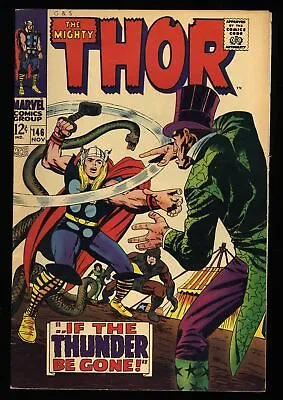 Buy Thor #146 VF- 7.5 Origin Inhumans! Stan Lee! Jack Kirby Art! Marvel 1967 • 28.39£