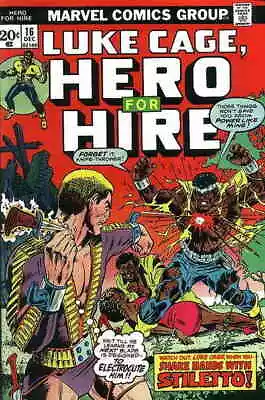 Buy Hero For Hire #16 VG; Marvel | Low Grade - Luke Cage - We Combine Shipping • 6.69£
