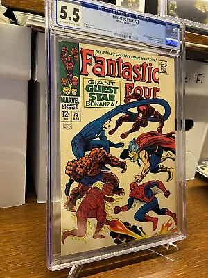 Buy Fantastic Four #73 CGC 5.5 1968 • 75.08£