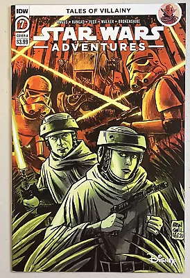Buy STAR WARS ADVENTURES TALES OF VILLAINY #7 First Printing Cover A IDW 2021 • 3.98£