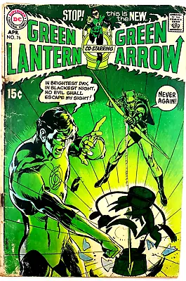 Buy GREEN LANTERN #76 (1970) DC Comics GA G L X-over 1st Neal Adams • 149£