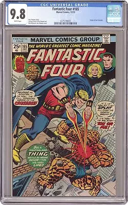 Buy Fantastic Four #165 CGC 9.8 1975 4375199005 • 255.44£