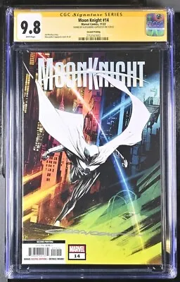 Buy Moon Knight #14 Marvel Second Printing CGC SS 9.8 Signed Alessandro Cappuccio • 120.49£