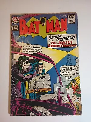 Buy Batman #148  1962 DC Comics Joker Robin Batman Unmasked Low Grade  • 33.20£