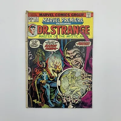 Buy Marvel Premiere #11 Marvel 1973 Featuring Dr. Strange, Master Of The Mystic Arts • 5.18£