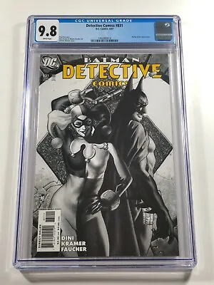 Buy Detective Comics #831 CGC 9.8 - Harley Quinn & Batman DC Comics 2007 • 79.94£