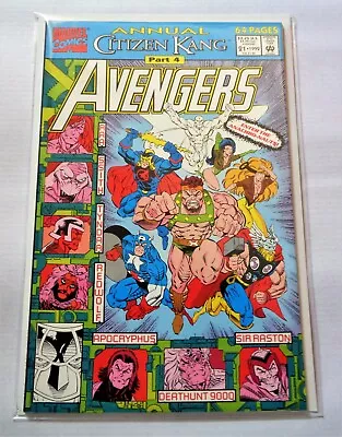 Buy AVENGERS ANNUAL #21 🔑 KEY 1st Victor Timely 🔥 1992 Marvel Comics MCU Loki Kang • 24£