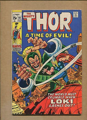 Buy Thor #191 - Thor Vs Lokie Cvr - 1971 (Graded 5.0) WH • 8£