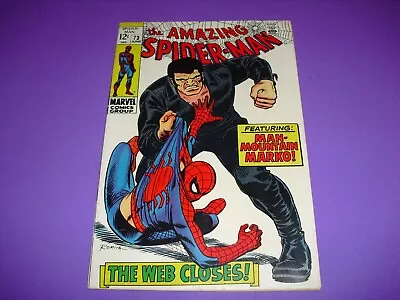 Buy Amazing Spider-Man #73 In FN+ 6.5 COND From 1969! Marvel Fine F Unrestored B859 • 71.25£