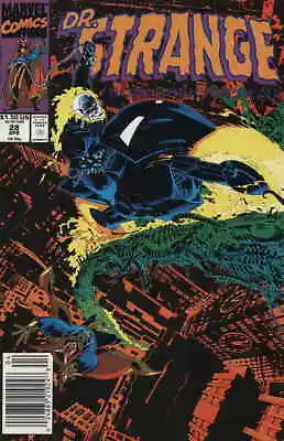 Buy Doctor Strange: Sorcerer Supreme #28 (Newsstand) FN; Marvel | Ghost Rider - We C • 3£