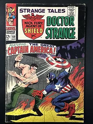 Buy Strange Tales #159 Vintage Marvel Comics Silver Age 1st Print Good/VG *A2 • 27.98£