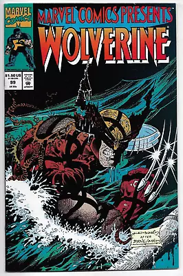Buy Marvel Comics Presents #99 Wolverine/ghost Rider & Spider-man 1992 Vfn/nm • 6.99£