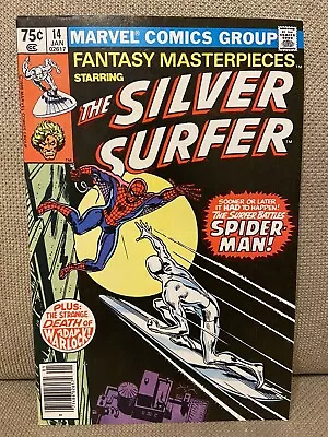 Buy Fantasy Masterpieces Silver Surfer #14 VF- Spider-Man App Marvel Comics 1981 • 23.71£