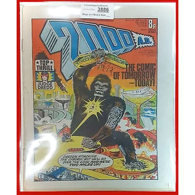 Buy 2000AD Prog 5 1st Judge Dredd Cover Appearance 28 3 77 1977  Comic (set 3886 . . • 54.99£