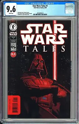 Buy Star Wars Tales 1 CGC 9.6 1999 4032698016 Darth Vader Cover Dark Horse Comic • 94.87£