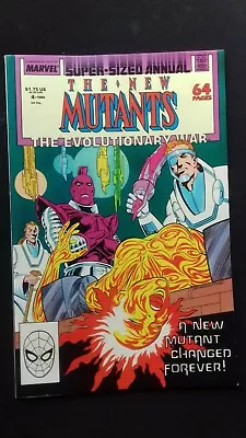 Buy NEW MUTANTS  Annual #4  (1988 Marvel Comics )  The Evolutionary War   NM-  (9.0) • 3.99£