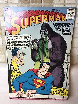 Buy Superman 127  Golden Age Comic • 256.95£