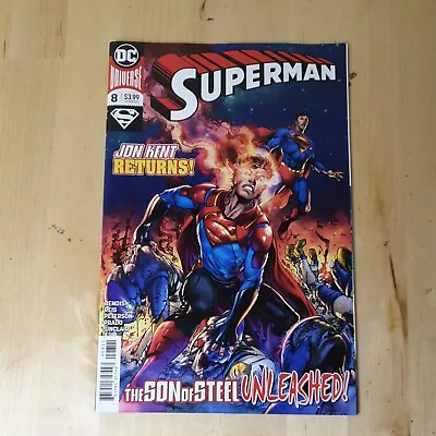 Buy Superman #8 1st Print DC Comics 2019 By Brian Michael Bendis & Ivan Reis • 3.99£