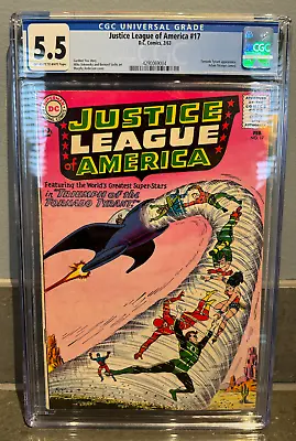 Buy Justice League Of America #17, 02/63, CGC 5.5 • 80.06£