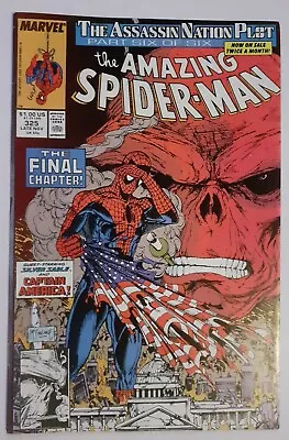 Buy The Amazing Spider-man #325. Vf. Todd Mcfarlane. Captain America. Marvel Comics. • 9.95£