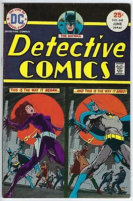Buy Detective Comics 448 (1975) F 6.0 Aparo-c Chan/Giordano Ra's Al Ghul Batman • 5.61£