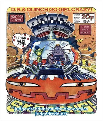 Buy 2000AD Prog 352-360 Slaine Sky Chariots & DR Quinch Alan Moore All 9 Comics 1984 • 49.50£