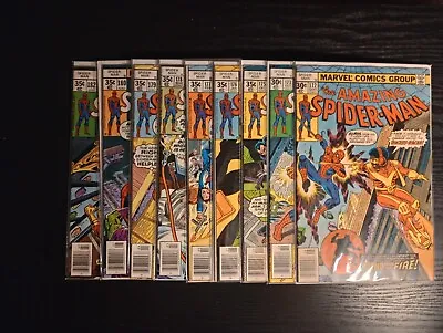 Buy Amazing Spider-man #172-182 (no 174,181) - Rocket Racer, Green Goblin, Punisher • 51.35£