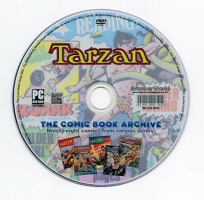 Buy TARZAN Comic Book Collection On DVD-ROM Tarzan Comic, Grand Adventures, Specials • 4.99£
