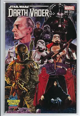 Buy Star Wars Darth Vader#1 - Mark Brooks Variant - Midtown Comics Exclusive • 14.95£