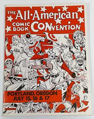 Buy The All American Comic Book Convention Program 1977 Kurtzman Schomburg Steranko • 71.15£