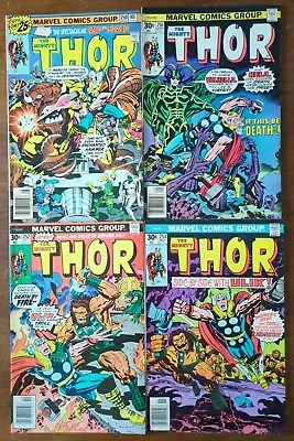 Buy Thor #250-257 - Lot Of 8! Mangog Hela Ulik Tales Of Asgard Stone Men From Saturn • 31.77£
