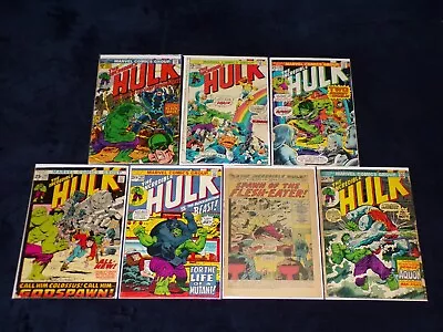 Buy The Incredible Hulk 145 161 162 165 175 190 196 Beast Inhumans Wendigo Lot • 47.39£