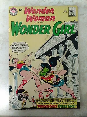 Buy Wonder Woman #153 1964-wonder Girl-dc Silver Age-vg ** Shipping $1.99** • 30.83£