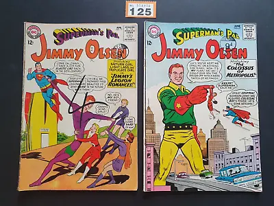 Buy SUPERMAN'S PAL JIMMY OLSEN # 76 + 77  DC COMICS 1964 VNC X 2 • 12.99£