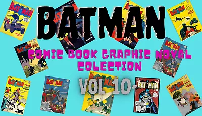 Buy Batman Comic Book Collection On PC DVD Rom (CBR Format) Vol 10 • 9.99£